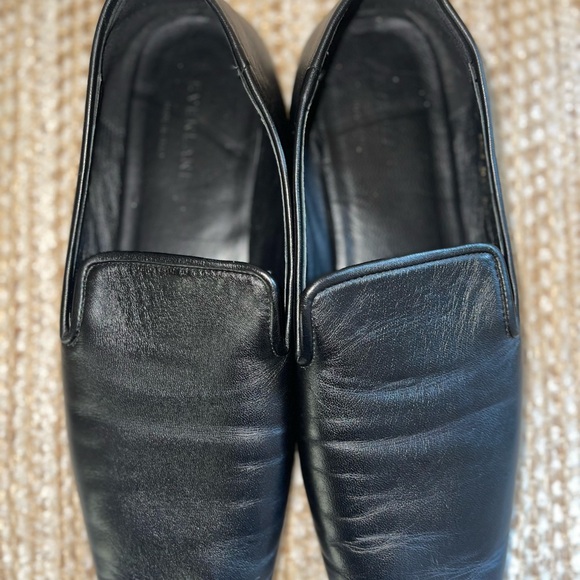 Everlane Day Loafer Modern Slipper Comfort Black Leather Women's Size 8.5 Office - Picture 4 of 10